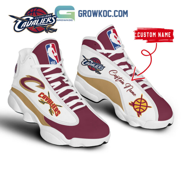 Tubopro Cleveland Cavaliers AJ13 Sneakers Shoes For Men And Women