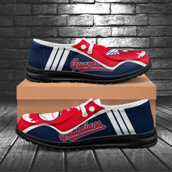 Tubopro Cleveland Guardians Hey Dude Shoes For Men And Women - Image 6