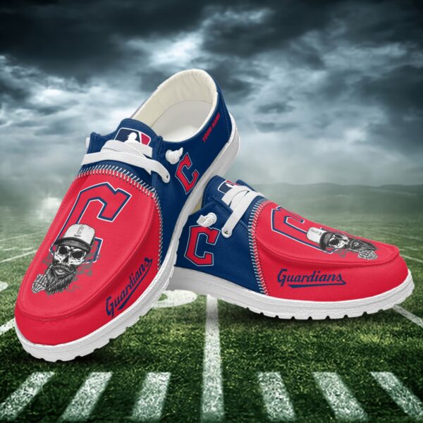 Tubopro Cleveland Guardians Personalized Hey Dude Shoes For Men And Women