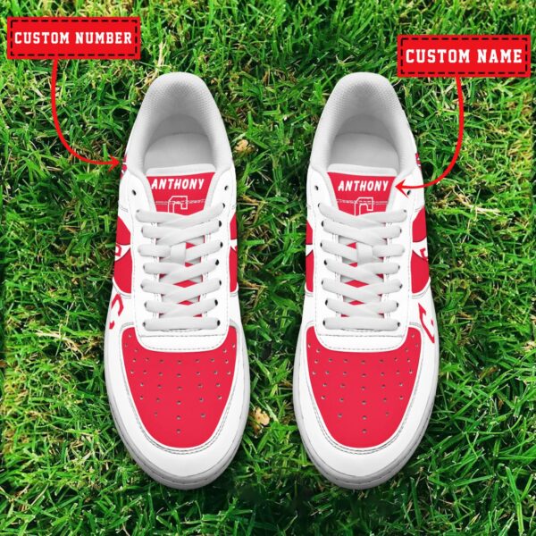 Tubopro Cleveland Indians MLB Air Low-Top Sneakers Shoes For Men And Women - Image 2