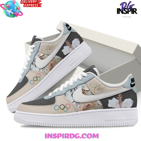 Tubopro Céline Dion Air Low-Top Sneakers Shoes For Men And Women - Image 2