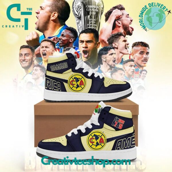 Tubopro Club America AJ1 High Sneakers Shoes For Men And Women