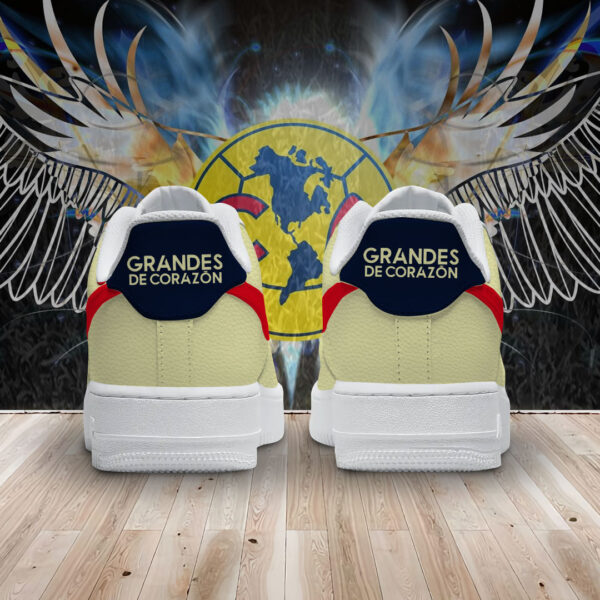 Tubopro Club AmÃrica Air Low-Top Sneakers Shoes For Men And Women - Image 3