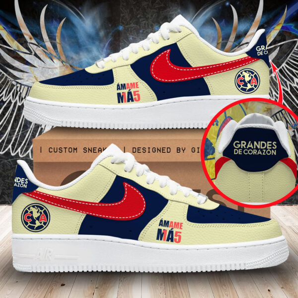 Tubopro Club AmÃrica Air Low-Top Sneakers Shoes For Men And Women