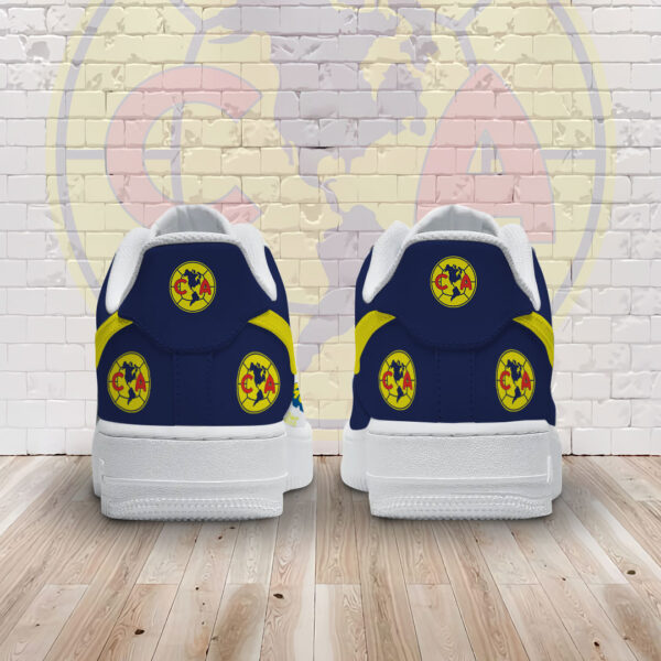Tubopro Club AmÃrica Air Low-Top Sneakers Shoes For Men And Women - Image 3