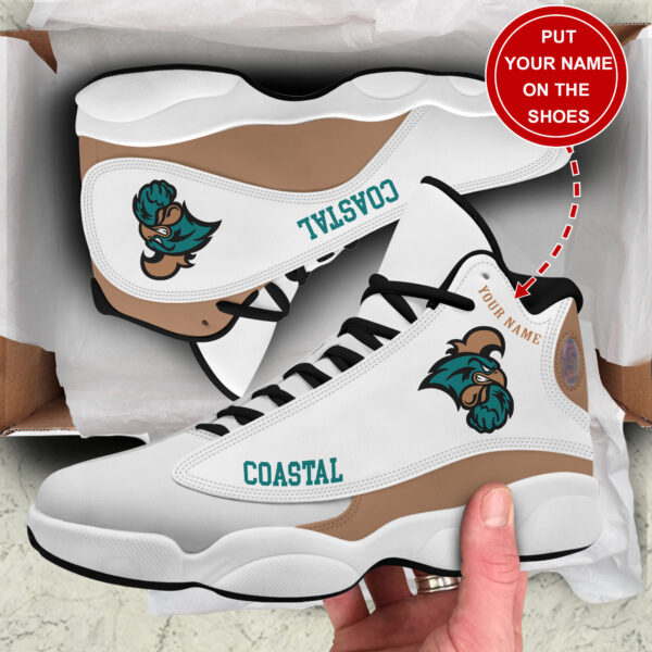 Tubopro Coastal Carolina Chanticleers AJ13 Sneakers Shoes For Men And Women