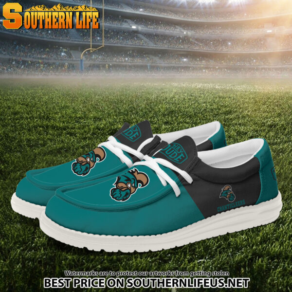 Tubopro Coastal Carolina Chanticleers Personalized Hey Dude Shoes For Men And Women - Image 2