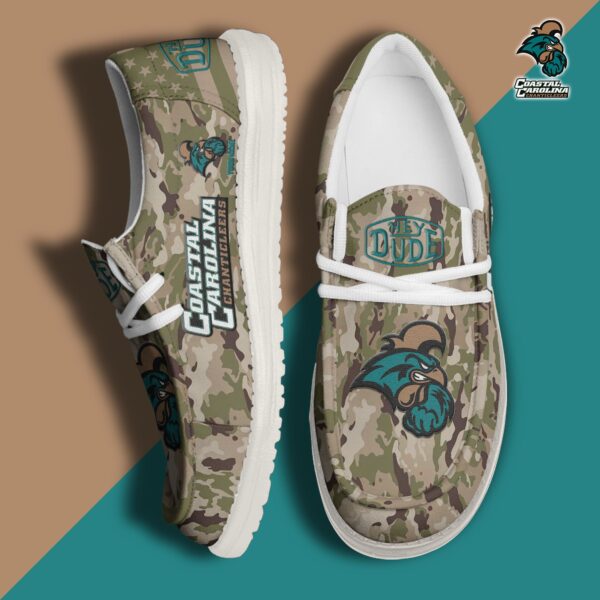 Tubopro Coastal Carolina Chanticleers Personalized Hey Dude Shoes For Men And Women
