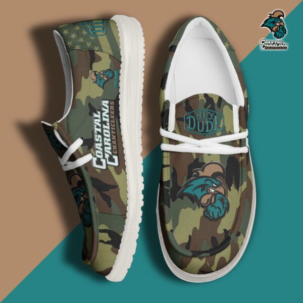 Tubopro Coastal Carolina Chanticleers Personalized Hey Dude Shoes For Men And Women