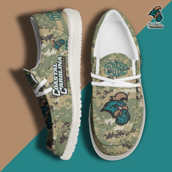 Tubopro Coastal Carolina Chanticleers Personalized Hey Dude Shoes For Men And Women