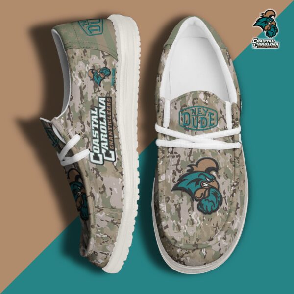 Tubopro Coastal Carolina Chanticleers Personalized Hey Dude Shoes For Men And Women