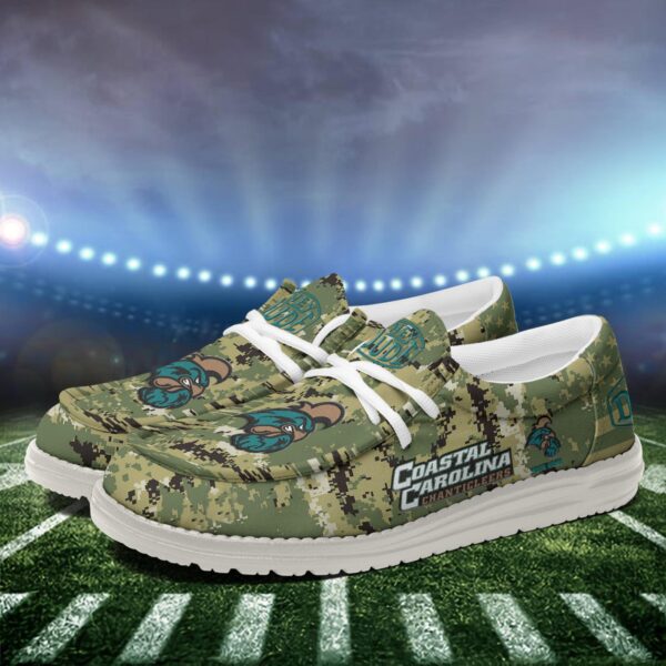 Tubopro Coastal Carolina Chanticleers Personalized Hey Dude Shoes For Men And Women - Image 3