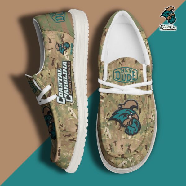 Tubopro Coastal Carolina Chanticleers Personalized Hey Dude Shoes For Men And Women