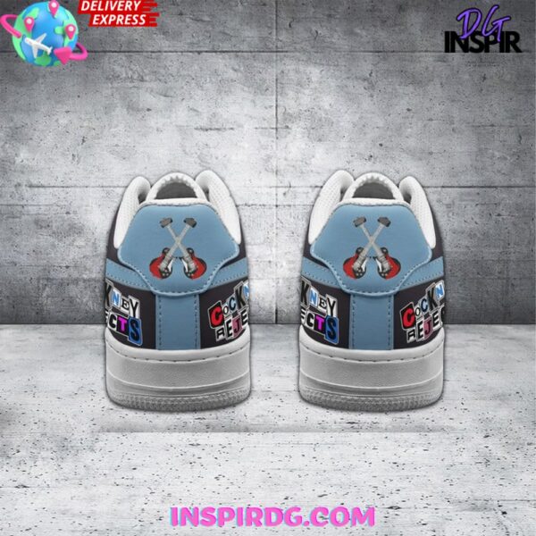 Tubopro Cockney Rejects Air Low-Top Sneakers Shoes For Men And Women - Image 3