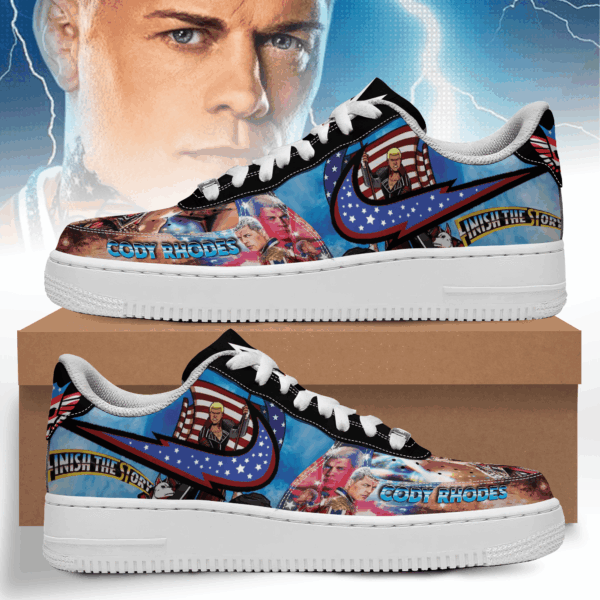 Tubopro Cody Rhodes Air Low-Top Sneakers Shoes For Men And Women