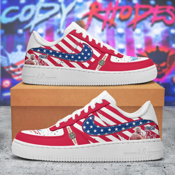 Tubopro Cody Rhodes Air Low-Top Sneakers Shoes For Men And Women