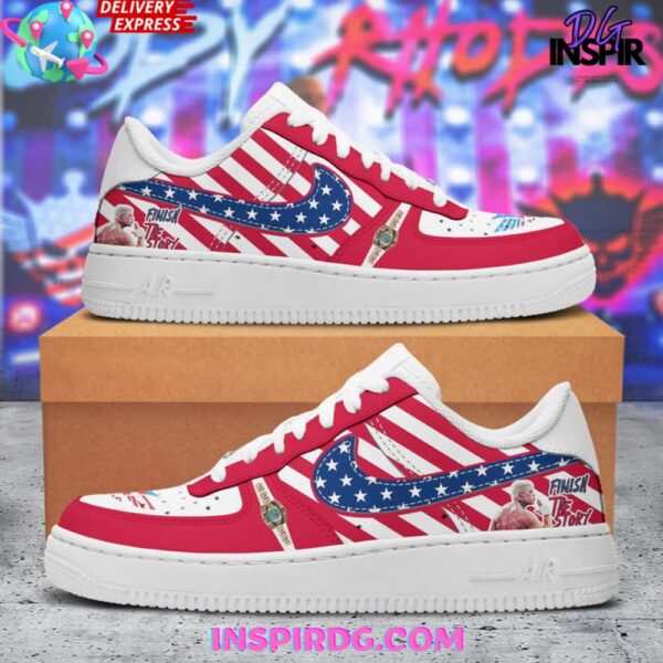 Tubopro Cody Rhodes Finish The Story Air Low-Top Sneakers Shoes For Men And Women
