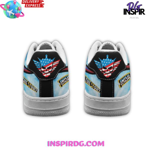 Tubopro Cody Rhodes Nightmare Finish The Story Air Low-Top Sneakers Shoes For Men And Women - Image 3