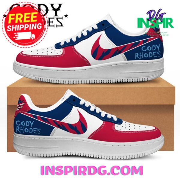 Tubopro Cody Rhodes WWE American Air Low-Top Sneakers Shoes For Men And Women