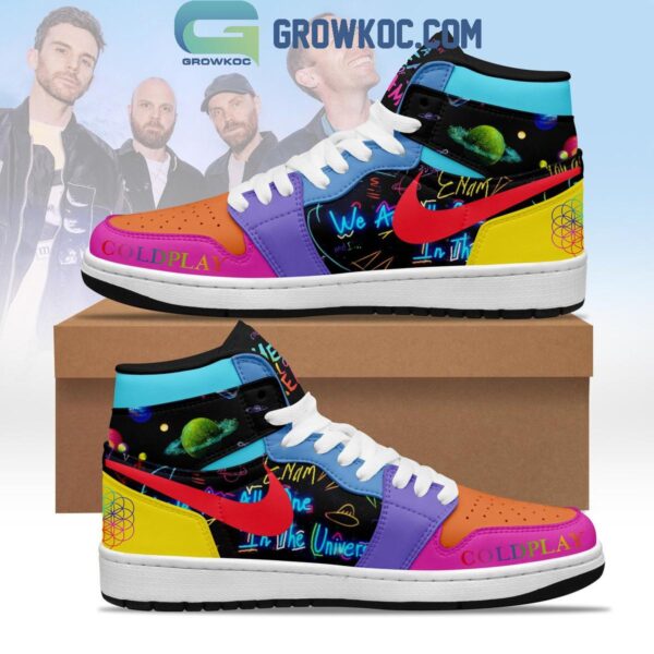 Tubopro Coldplay AJ1 High Sneakers Shoes For Men And Women