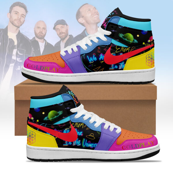 Tubopro Coldplay AJ1 High Sneakers Shoes For Men And Women