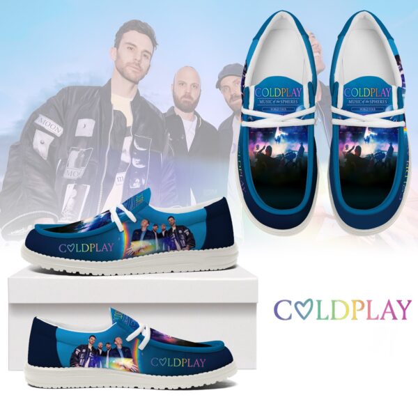 Tubopro Coldplay Personalized Hey Dude Shoes For Men And Women