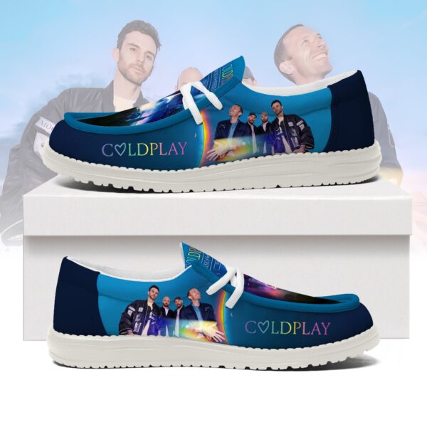 Tubopro Coldplay Personalized Hey Dude Shoes For Men And Women - Image 2