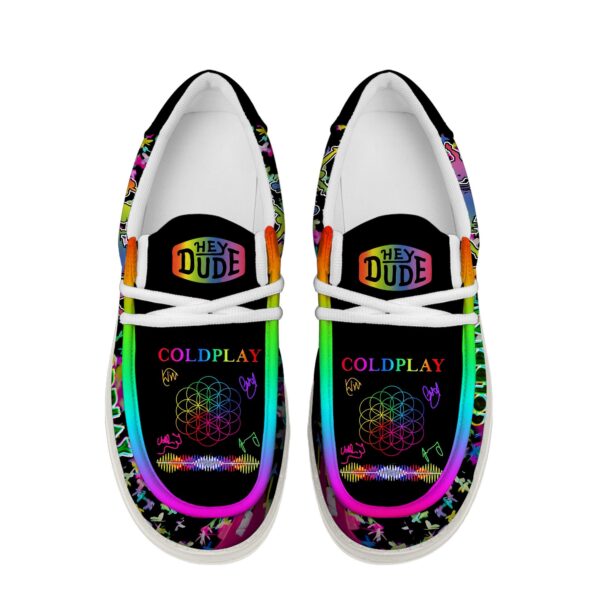 Tubopro Coldplay Personalized Hey Dude Shoes For Men And Women - Image 6