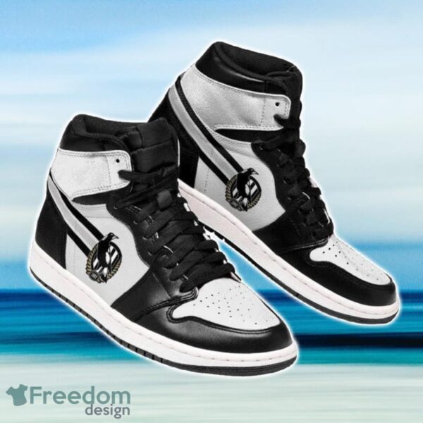 Tubopro Collingwood Magpies AJ1 High Sneakers Shoes For Men And Women