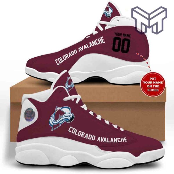 Tubopro Colorado Avalanche AJ13 Sneakers Shoes For Men And Women