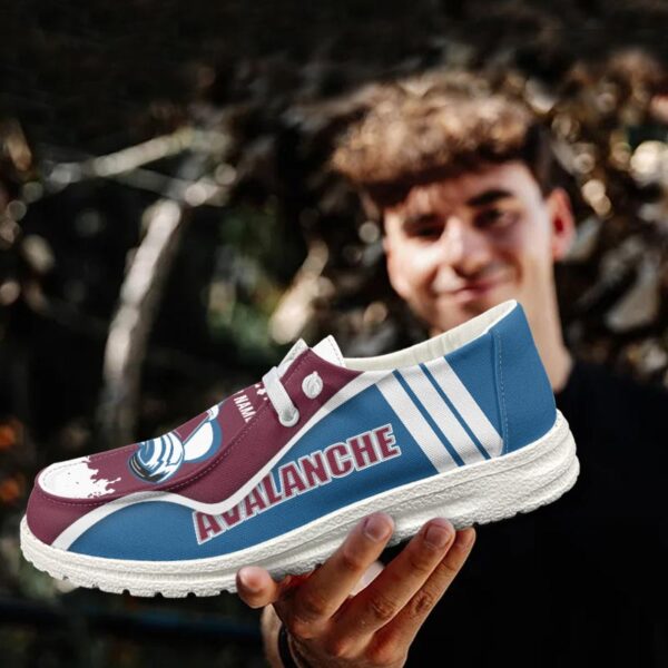 Tubopro Colorado Avalanche Hey Dude Shoes For Men And Women - Image 3