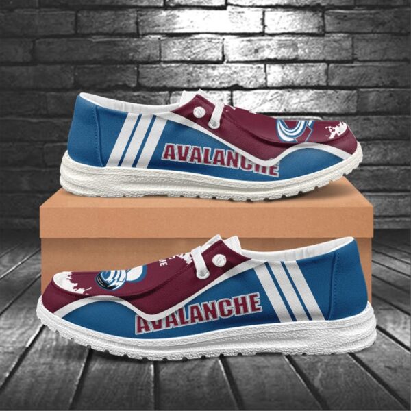 Tubopro Colorado Avalanche Hey Dude Shoes For Men And Women - Image 5