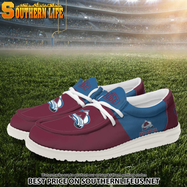 Tubopro Colorado Avalanche Personalized Hey Dude Shoes For Men And Women - Image 2