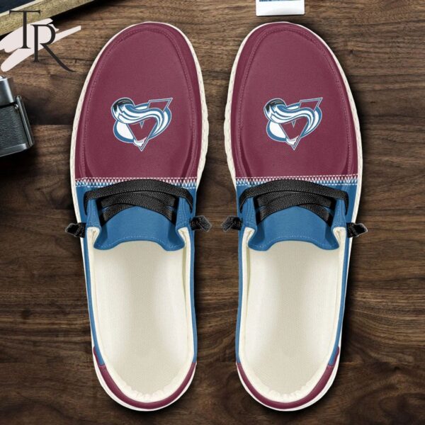 Tubopro Colorado Avalanche Personalized Hey Dude Shoes For Men And Women - Image 4