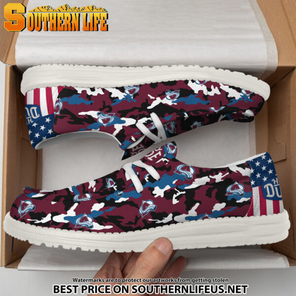 Tubopro Colorado Avalanche Personalized Hey Dude Shoes For Men And Women - Image 4