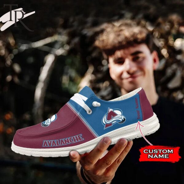 Tubopro Colorado Avalanche Personalized Hey Dude Shoes For Men And Women - Image 3