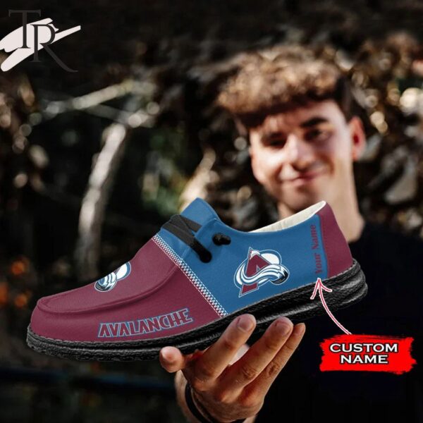 Tubopro Colorado Avalanche Personalized Hey Dude Shoes For Men And Women - Image 6
