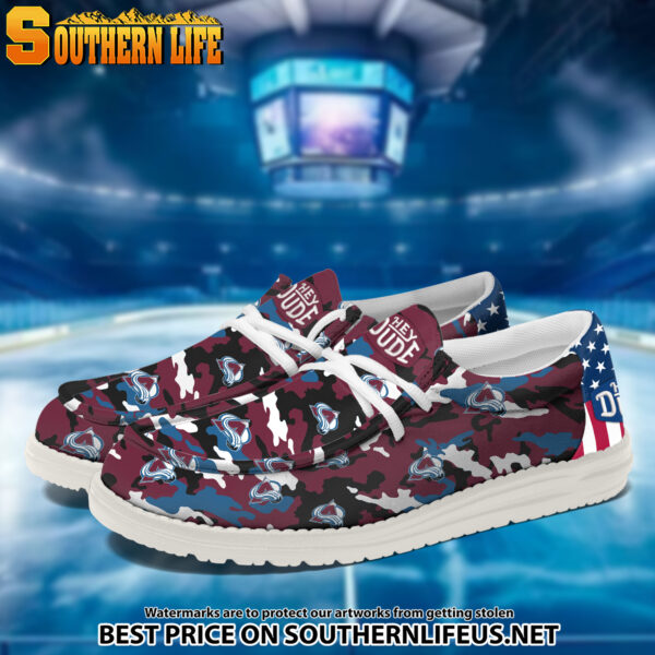 Tubopro Colorado Avalanche Personalized Hey Dude Shoes For Men And Women - Image 2