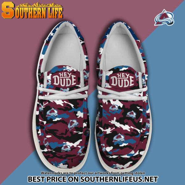 Tubopro Colorado Avalanche Personalized Hey Dude Shoes For Men And Women