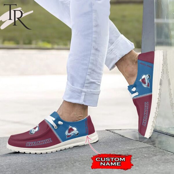 Tubopro Colorado Avalanche Personalized Hey Dude Shoes For Men And Women - Image 2