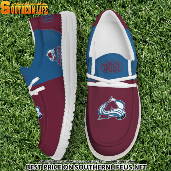 Tubopro Colorado Avalanche Personalized Hey Dude Shoes For Men And Women