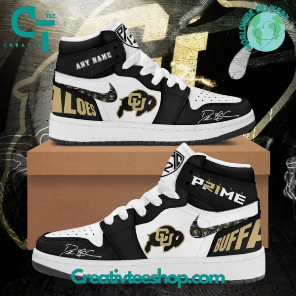 Tubopro Colorado Buffaloes AJ1 High Sneakers Shoes For Men And Women