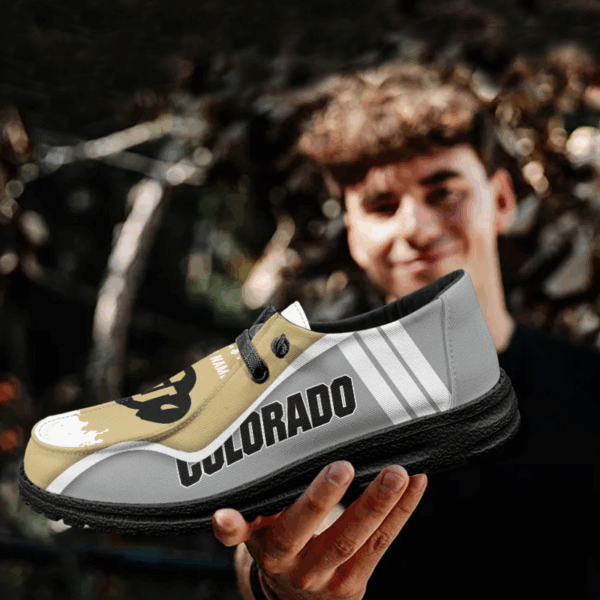 Tubopro Colorado Buffaloes Hey Dude Shoes For Men And Women - Image 4