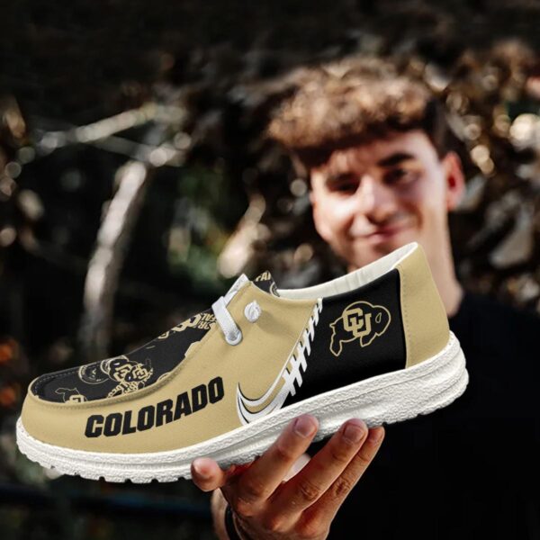 Tubopro Colorado Buffaloes Hey Dude Shoes For Men And Women - Image 3