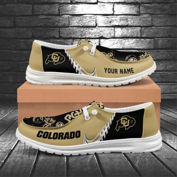 Tubopro Colorado Buffaloes Hey Dude Shoes For Men And Women - Image 5