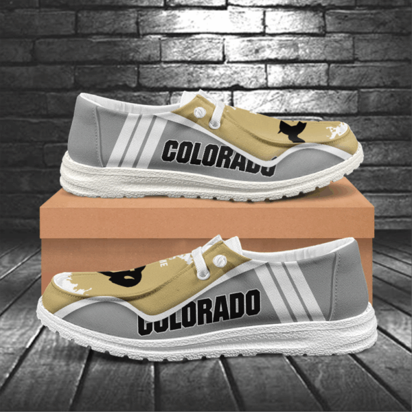 Tubopro Colorado Buffaloes Hey Dude Shoes For Men And Women - Image 5