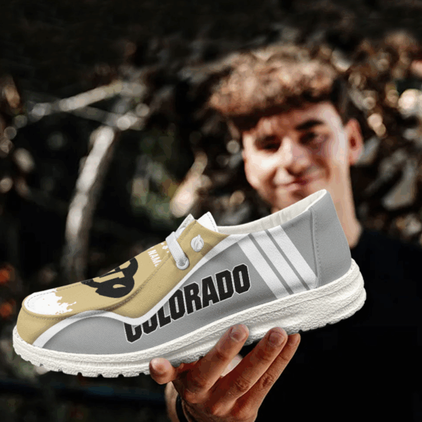 Tubopro Colorado Buffaloes Hey Dude Shoes For Men And Women - Image 3
