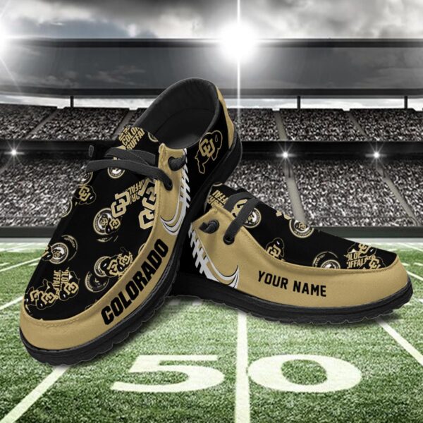 Tubopro Colorado Buffaloes Hey Dude Shoes For Men And Women - Image 2