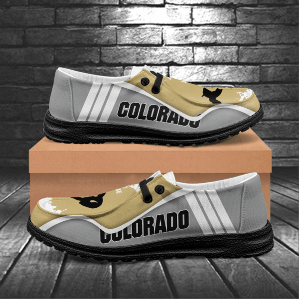 Tubopro Colorado Buffaloes Hey Dude Shoes For Men And Women - Image 6