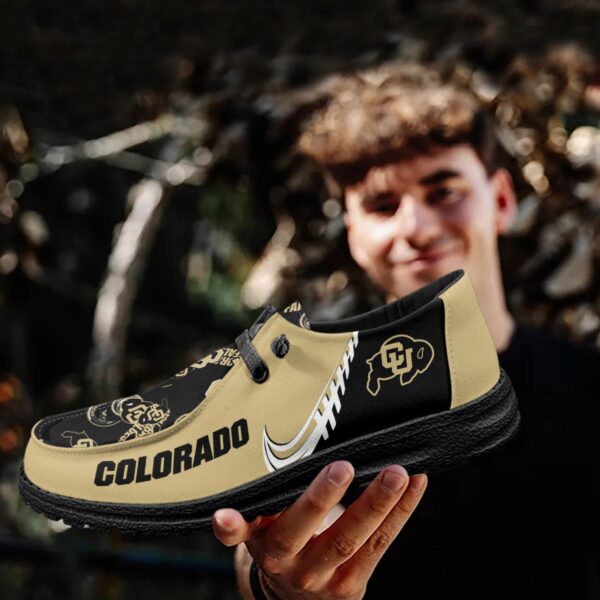Tubopro Colorado Buffaloes Hey Dude Shoes For Men And Women - Image 4